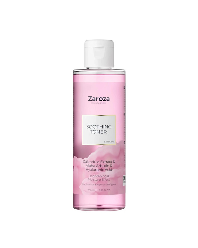تونر مرطوبکننده و روشنکننده زاروزا مدل Soothing